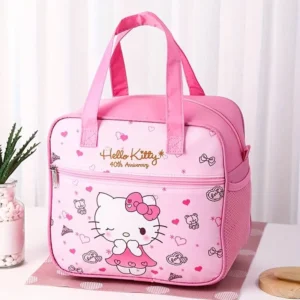Sanrio Cute Cartoon Lunch Box Bag-Hello Kitty