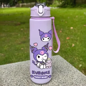 SANRIO KUROMI WATER BOTTLE 800ML