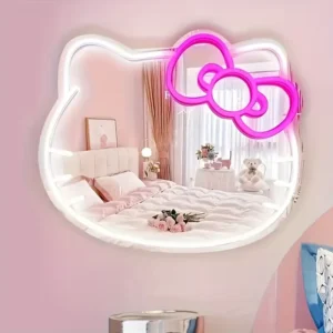 SANRIO MAKEUP MIRROR WITH USB LED LIGHT