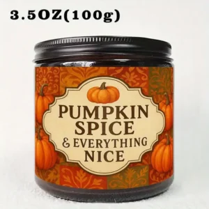 SCENTED CANDLE PUMPKIN SPICE 3.5OZ
