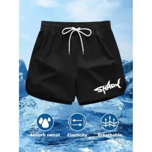 SHARK MEN'S BEACH SHORT SIZE-M