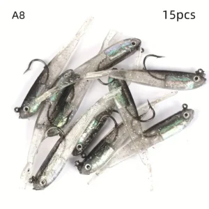 SMALL GRAY FISH SOFT BAITH LURE