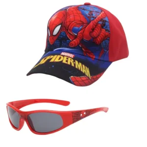 SPIDER-MAN PRINTED MEN CAP & SUNGLASS SET