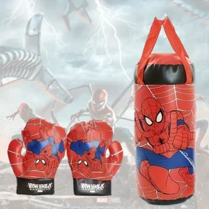 SPIDER-MAN THEMED BOXING GLOVES SET 3PCS