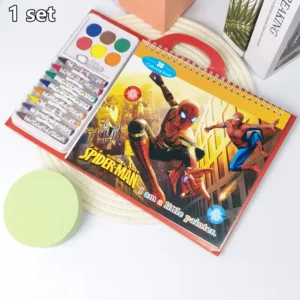 SPIDERMAN COLOURING BOOK SET