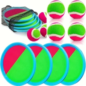 STICKY BALL GAME SET WITH 2PADDLE&1 BALL