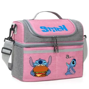 Stitch Lunch Box Pink