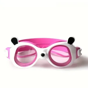 SWIMGOGGLES 1ANTI-FOG KIDS SWIMMING GOGLE -PINK & WHITE