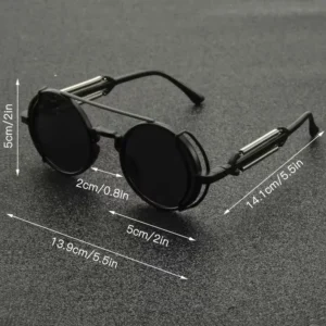 VERMILION SUNGLASS WITH DOUBLE SPRING