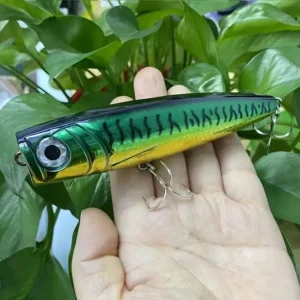 WOBBLER BIG POPPER FISHING LURE 58GM-GREEN