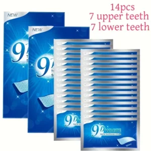 9D WHITE TEETH WHITENING STRIPS 14pcs PKT