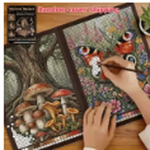 ADULT MYSTERY MOSAICS COLOURING BOOK 40 PAGES
