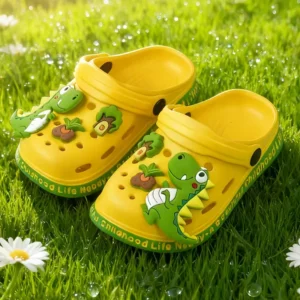 Dinosaur Pattern Girls' Sandals