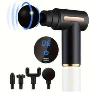 ELECTRIC MASSAGE GUN WITH 6 ADJUSTMENTS