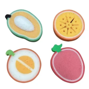 FRUIT SHAPE SCOURING SPONGE