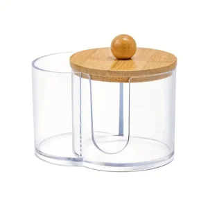 MAKEUP COTTON SWAB STORAGE ORGANIZER