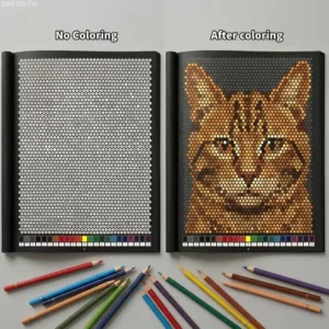 MYSTERY MOSAICS COLOURING BOOK 32 PAGES