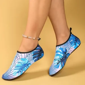 Ocean Palm Tree Beach Shoes