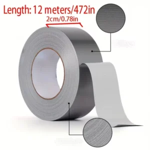Waterproof Heavy-Duty Tape 12 Meters/472in