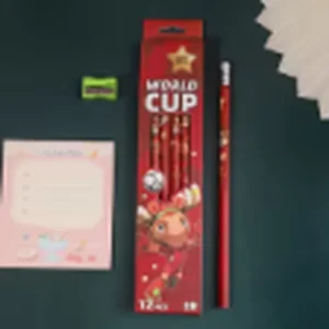 WORLD CUP PENCIL SET 12PCS